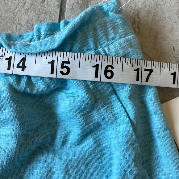 sweet treasures,Medium (8-10)blue pajama shorts,elastic waist band for women - Picture 3 of 8